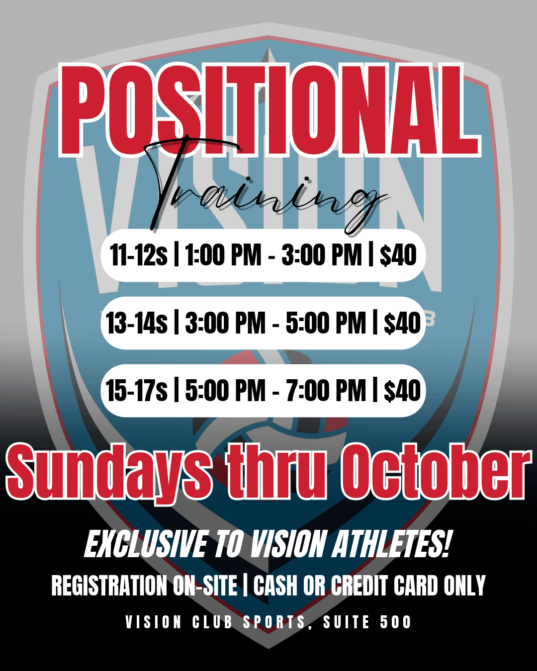 Positional Clinics - Start This Sunday (2)